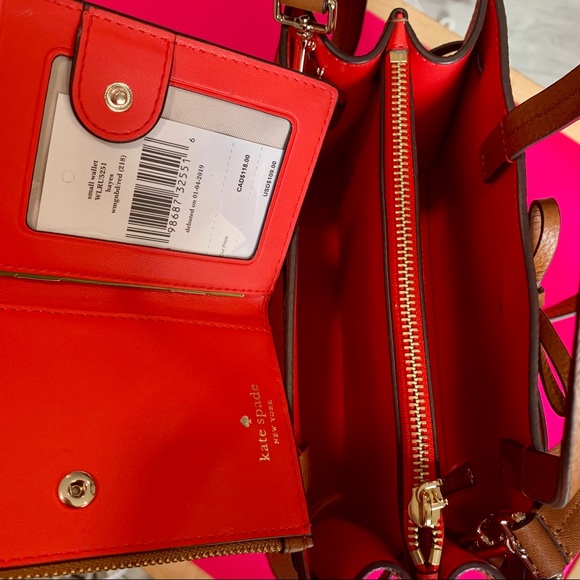 Kate Spade Hayes Street Sm Satchel / Wallet Set - Picture 5 of 8